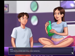 Summertime Saga - ive given her BAD Monster dildo and got humiliated at college