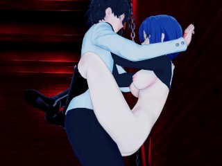 Fate Grand Order X Tsukihime Ciel Senpai exorcises Gudao of his trap addiction Hentai