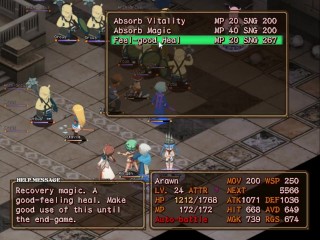 Tears to Tiara PC Part 12 : Arawn's History ; H-SRPG Game Playthrough