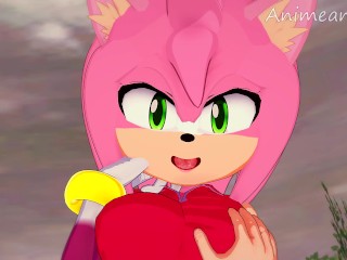 SONIC THE HEDGEDOG AMY ROSE HENTAI 3D UNCENSORED