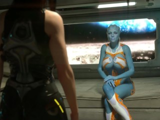 LUNAR Harvest - FUTA Martian Fuck sexy Earth girl on Space ship