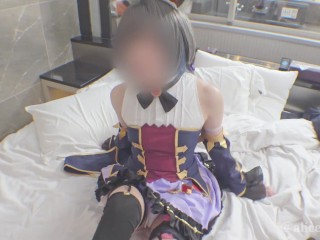 💙【Aliceholic13】Japanese Cosplayer cumshot creampie 【個人撮影】アニコス美少女のポルチオをトントンノックしたら、オホ声アクメをキメまくった件