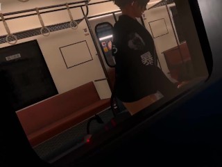 SENSUAL SUBWAY SEX [FULL VIDEO]