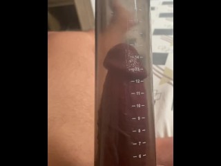 my girlfriend liked the result of my penis after using the penis pump