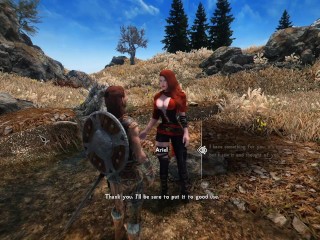 Ariel and the growing Sap, Part 1 - Skyrim Mini-GTS