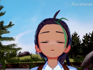POKEMON SCARLET AND VIOLET RIVAL NEMONA HENTAI 3D UNCENSORED