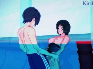 Ai Nanasaki and I have intense sex in the pool. - Amagami Hentai