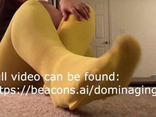ASMR Foot Fetish In Panty Hose Teaser Trailer