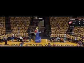 Game Winning Shot Gets Drilled From Full Court NBA 2k 