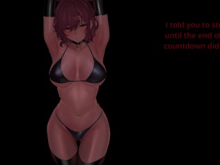 Hentai JOI - Madoka Higuchi gives you 3 minutes to cum (FEMDOM, POST ORGASM T.)