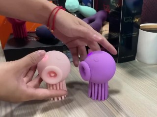 Tracy's Dog Sex Toy, Cute Octopus are DANCING Together!! HAHAHA