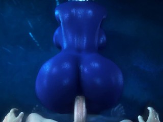 Dark elf Queen Nualia ass fuck pov (noname55)