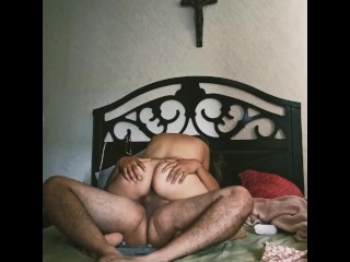 Porno casero, No quería al principio pero termino mandando mi verga, me vengo adentro 💦