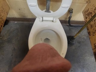 Small cock piss