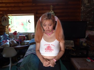 Chinese delivery girl get degraded and humiliated with extreme face fucking 4k 60fps