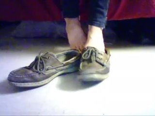 Very Old Shoes Sperry Topsiders Frieda Ann Foot Fetish