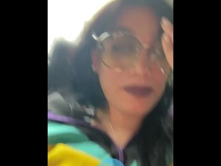 I masturbate in the Uber