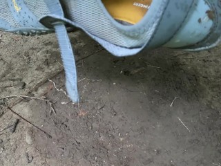 Vibram Fivefingers Coated in Cum