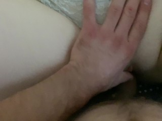 I saw my stepsister naked and fucked her, and then finished off her ass and feet