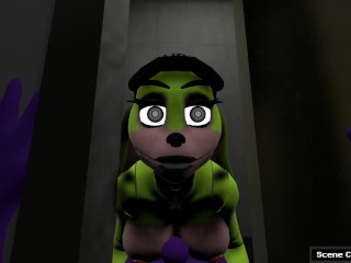 Fuck Nights At Fredrika's Update 0.18 -v2022-04-02 FNAF watchman in a baseball cap