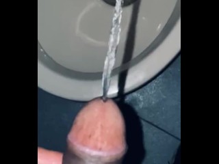 Best pissing at the gym bathroom uncut cock best hot long foreskin 