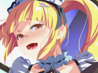 Magicami Dx Cocoa- Pigtail Maid Bounce on Tits Loving Master as he Suck it All Out