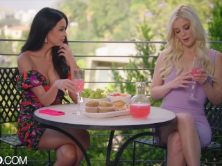 SLAYED Jamie licks every inch of Charlotte's tight body