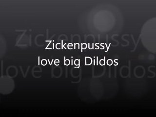 Zickenpussy rides blue MOnster Dildo 30.09.2022