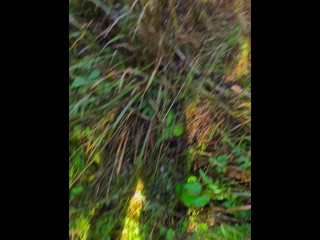 Cute 18 Teen Boy Can't Hold Pee so he Peeing in Nature. / Male Public Peeing | 4K