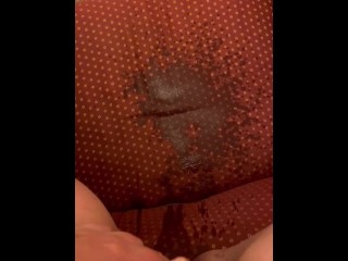 Lexus Lynn soaking the chair 