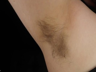 Extreme Close Up Hairy Armpit JOI - HD TRAILER