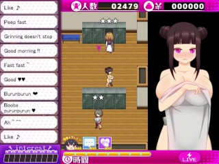 Dosukebe Chat Lady Chisato-chan [v1.7] [happypink] Spying on boobs in the women's locker room