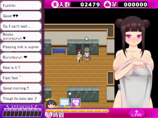 Dosukebe Chat Lady Chisato-chan [v1.7] [happypink] Spying on boobs in the women's locker room