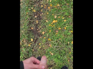 Cute 18 Teen Boy Can't Hold Pee and Desperately Moans while Peeing in Nature. | 4K