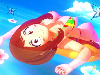A DAY AT THE BEACH WITH OCHAKO URARAKA 💦 MY HERO ACADEMIA HENTAI
