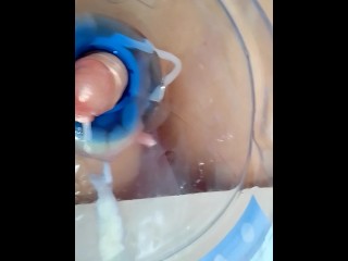 cumshot compilation! cum inside water cooler 🤤