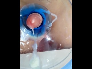 cumshot compilation! cum inside water cooler 🤤