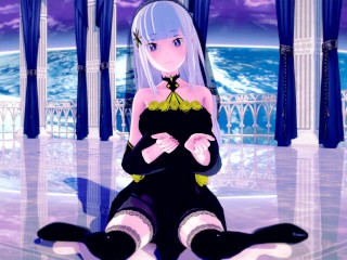 SHOWING SOME LOVE TO SATELLA, THE WITCH OF ENVY 😳 RE:ZERO HENTAI