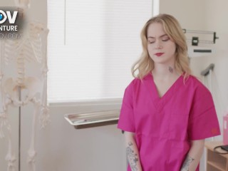 Real POV Adventure: Cute Nurse Does the Unthinkable For Her Horny Patient