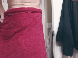 Drying Cock off after showering