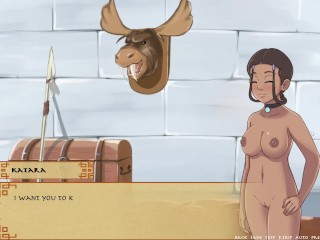 Four Elements Trainer [v1.0.1b] [Mity] Katara learns to masturbate pussy and achieves maximum squirt