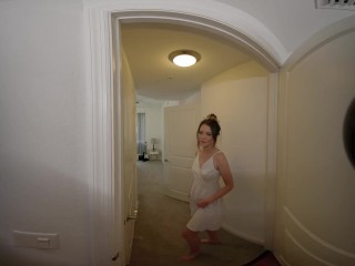 Squirting Stepmom Likes Playing with stepson's cock