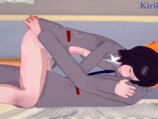 Rukia Kuchiki and Ichigo Kurosaki have Intense fucking in their bed at home. - BLEACH Hentai