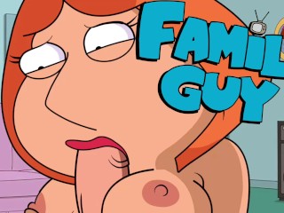 Family Guy milf Lois Griffin sucking cock