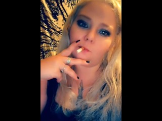 Mistress smoking 