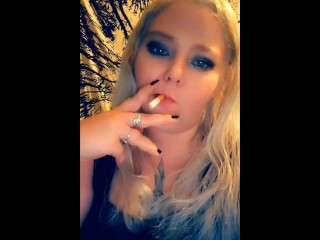 Mistress smoking 