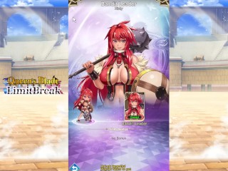 Queen's Blade Limit Break Bandit Leader Risty Fanservice Appreciation