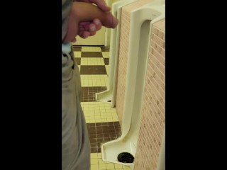 johnholmesjunior caught by stranger shooting huge cum load in nanaimo mens public bathroom