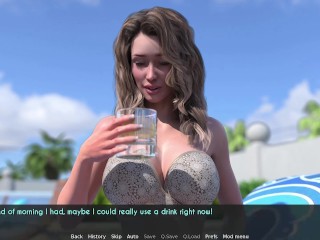 A Wife And StepMother - Hot Scenes - Mowing the Lawn Part 4 - Developer on Patreon "lustandpassion"