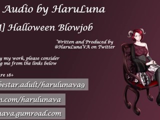 18+ Audio - Halloween Blowjob by @HaruLunaVA on Twitter